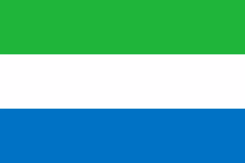 Sierra Leone flag