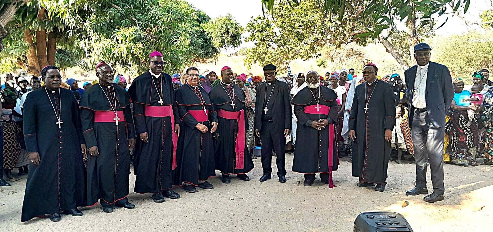 BISHOPS OF IMBISA VISIT REFUGEE RESETTLEMENT CAMP AND PRAY FOR PEACE IN CABO DELGADO