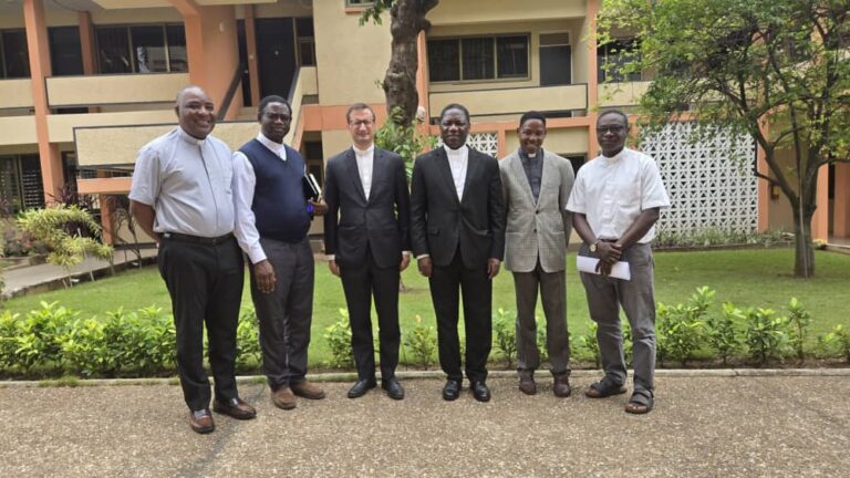 Apostolic Nuncio to Ghana and Secretary Visit SECAM Secretariat