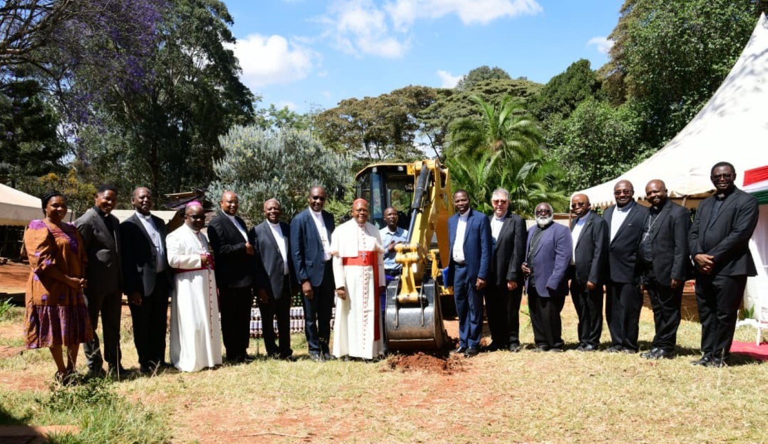 IN NAIROBI, SECAM LAYS THE FOUNDATION STONE FOR THE NEW HEADQUARTERS OF ITS BIBLICAL CENTRE