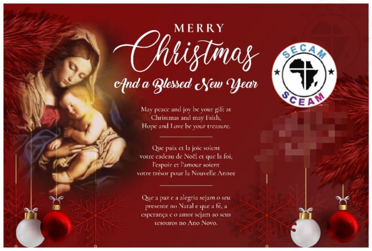 Christmas and New Year wishes from SECAM Secretariat!