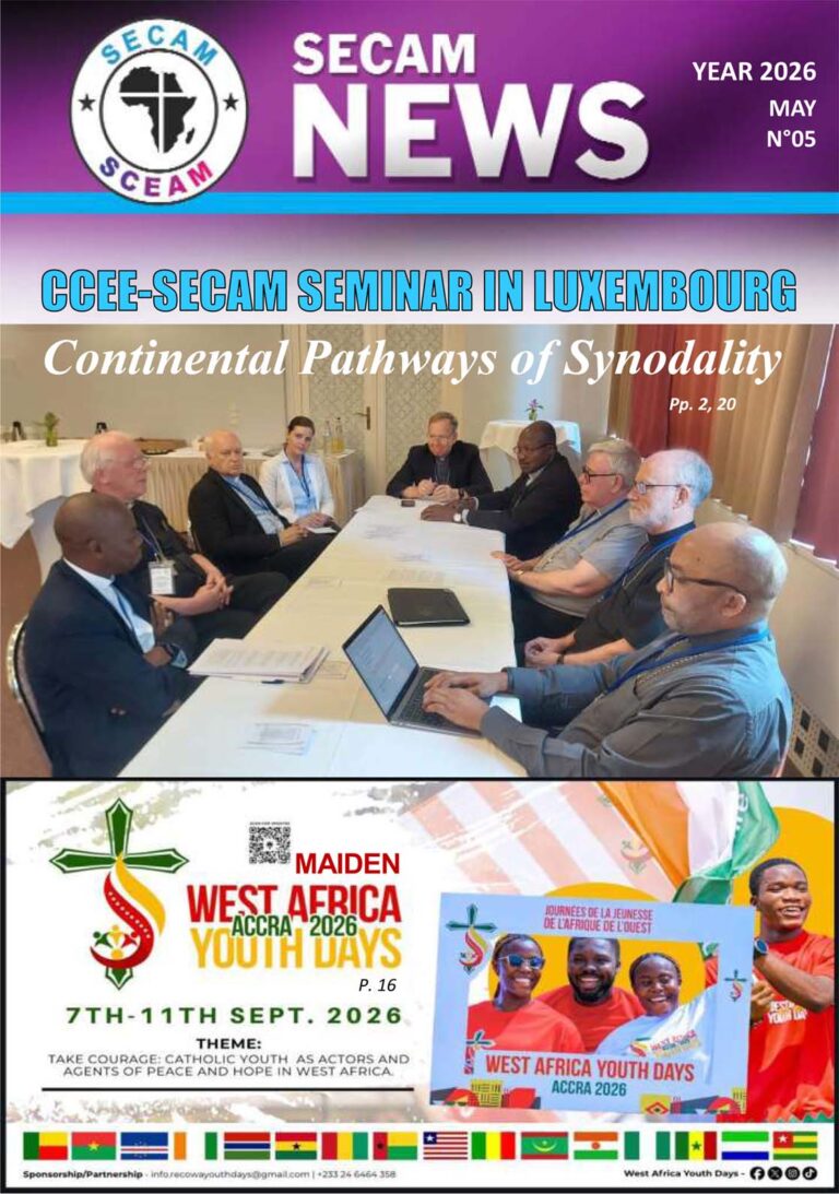 CCEE-SECAM: Continental pathways of synodality