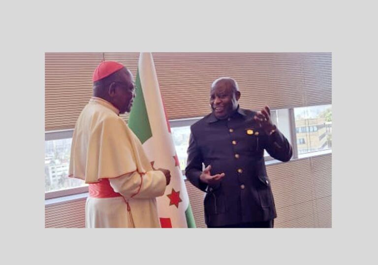 Cardinal Ambongo Congratulates President Ndayishimiye as African Union Chairperson