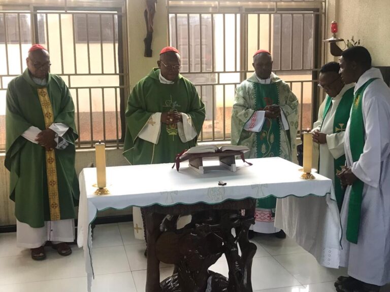 THANKSGIVING MASS FOR THE LATE PRESIDENT OF SECAM, RICHARD CARDINAL BAAWOBR AT THE SECRETARIAT IN ACCRA, GHANA