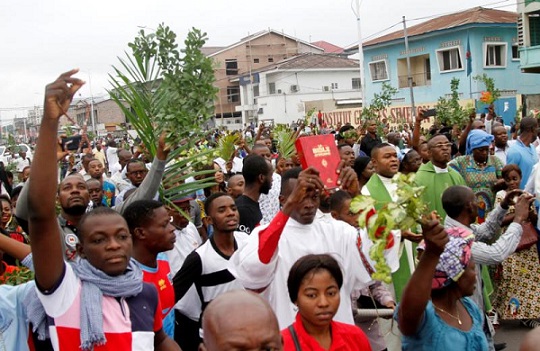 congolese official on stopping cathedral mass